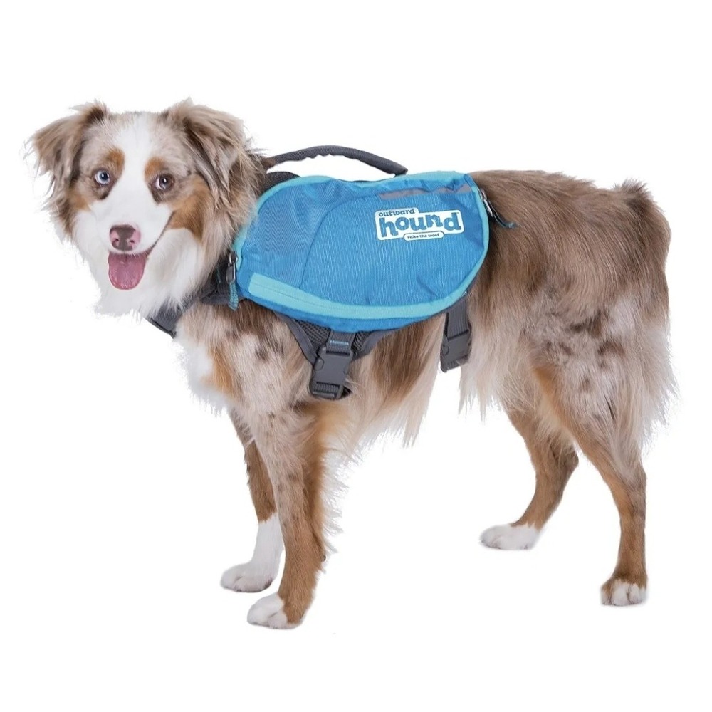 Outward Hound Day Pak‎ Dog Harness Backpack Saddlebag L XL Adjustable #341
